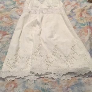 Lily Pulitzer Dress white and lace